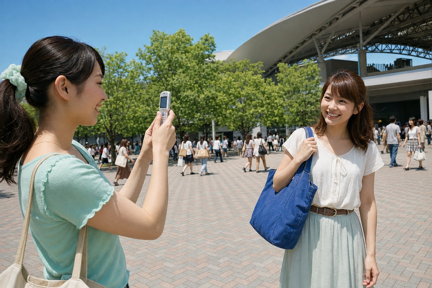2000年の推し活のイメージ